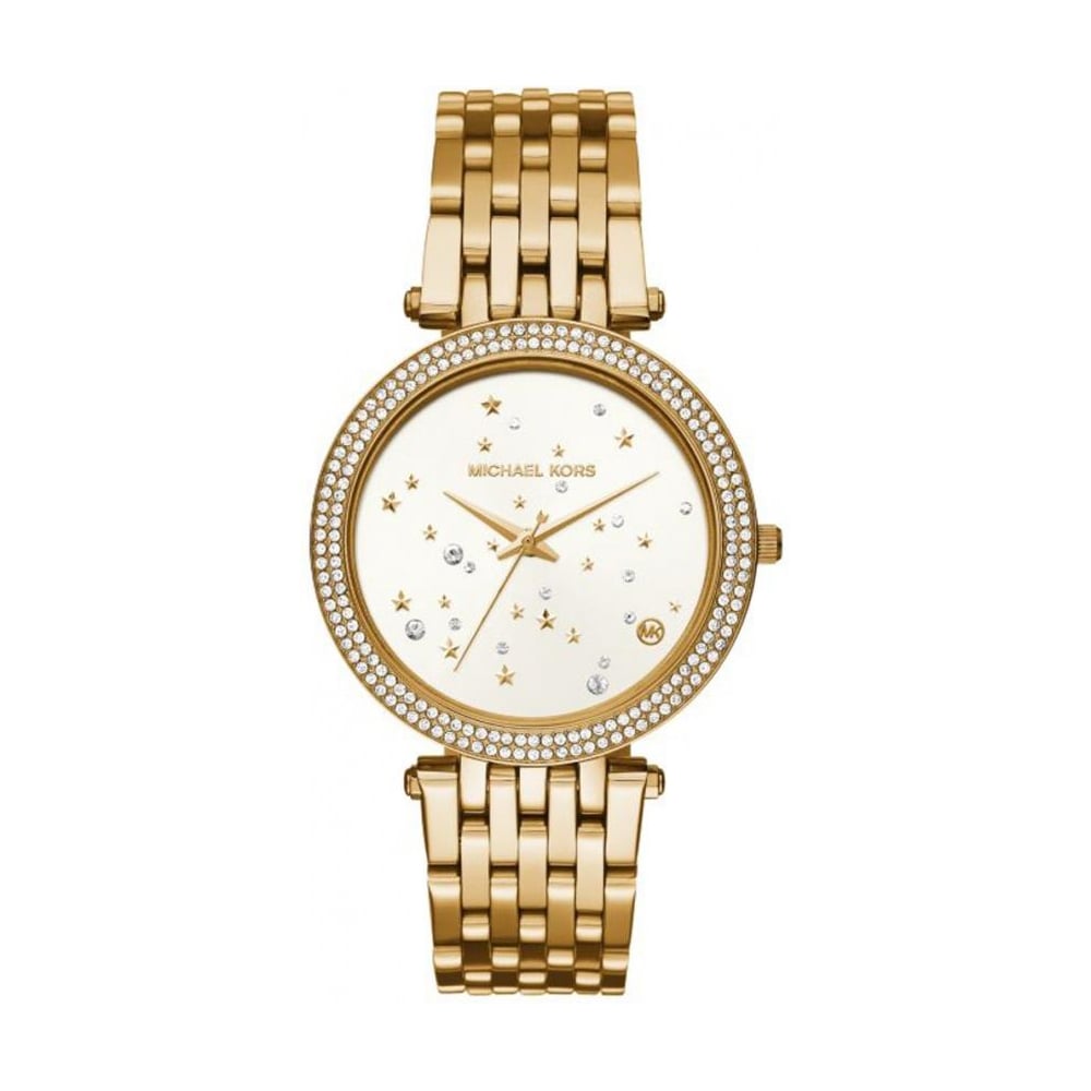 Michael Kors Darci Crystal Paved Gold Ladies Watch MK3727 - The Watches Men & CO
