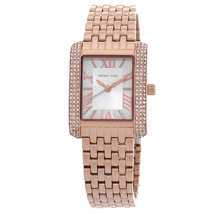 Michael Kors Emery Pavé Rose Gold-Tone Women's Watch - MK4743