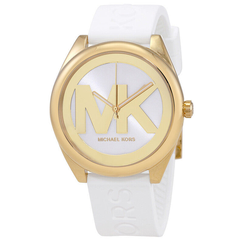 Michael Kors Janelle Quartz White Dial Ladies Watch MK7141