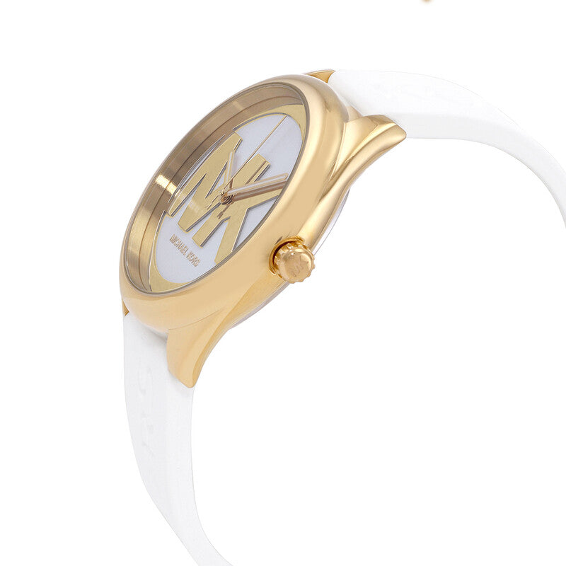 Michael Kors Janelle Quartz White Dial Ladies Watch MK7141