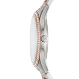 Michael Kors Lauryn Quartz White Mother of Pearl Dial Ladies Watch MK3979