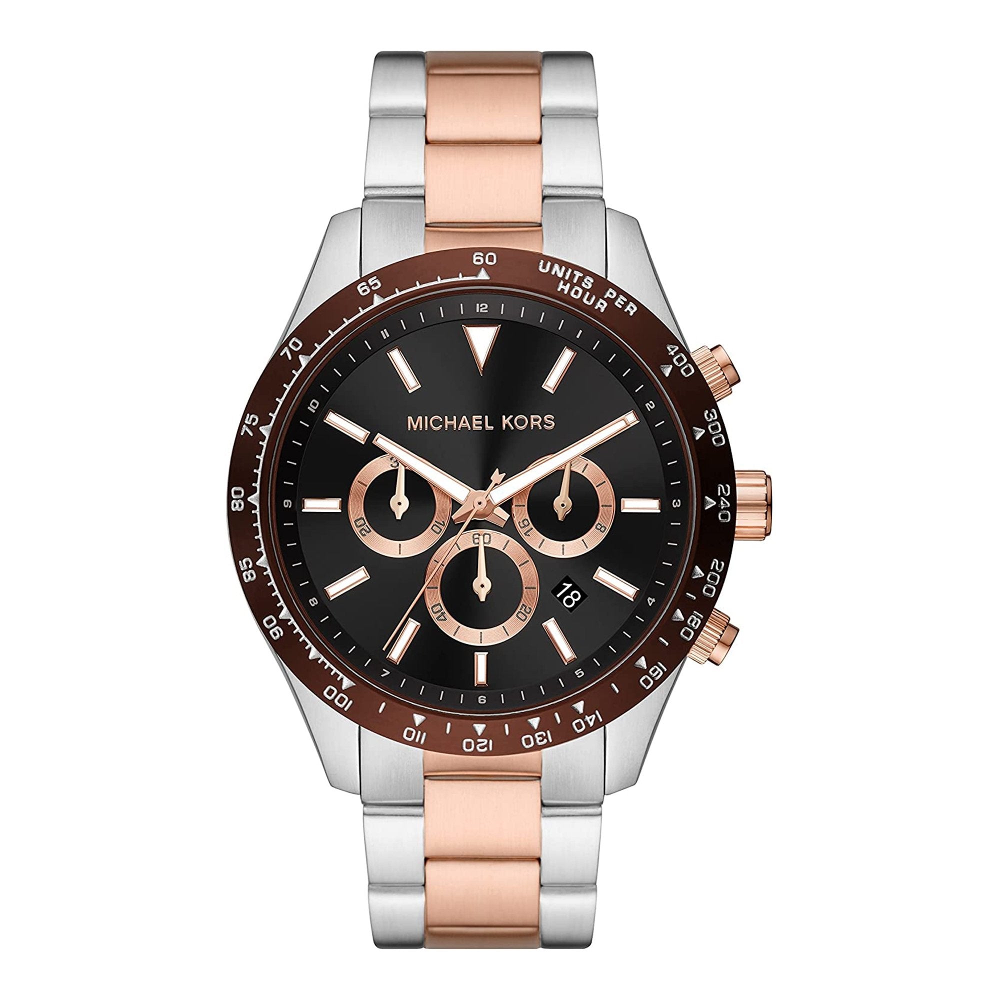 Michael Kors Layton Chronograph Quartz Black Dial Menβs Watch MK8913 - Watch