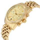 Michael Kors Lexington Chronograph Champagne Dial Ladies Watch #MK5556 - Watches of Australia #2