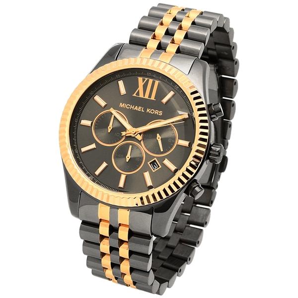 Michael Kors Lexington Chronograph Grey Dial Menβs Watch MK8561 - Watch