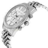 Michael Kors Lexington Chronograph Silver Dial Men's Watch #MK8405 - Watches of Australia #2