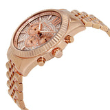 Michael Kors Lexington Crystal Pave Dial Ladies Chronograph Watch MK8580 - Watches of Australia #2