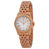 Michael Kors Lexington White Dial Rose Gold-tone Ladies Watch MK3230 - Watches of Australia