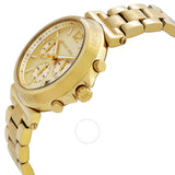 Michael Kors Maren Chronograph Quartz Gold Dial Ladies Watch MK7493 - Watches of Australia #2
