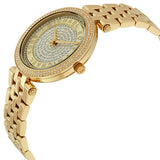 Michael Kors Mini Darci Gold Crystal Pave Dial Ladies Watch MK3445 - Watches of Australia #2