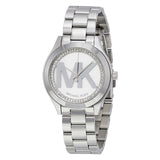 Michael Kors Mini Slim Runway Silver Dial Ladies Watch MK3548 - Watches of Australia