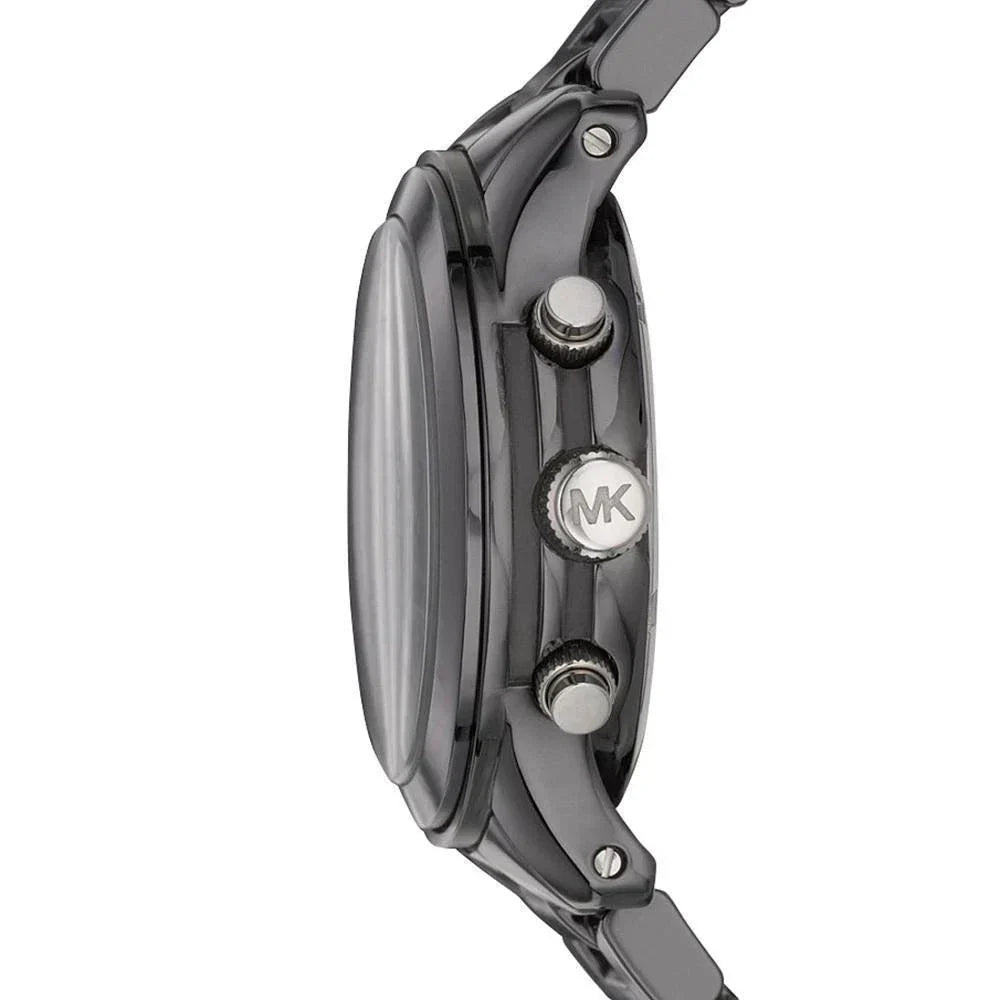 Michael Kors MK5162 side view showing chronograph pushers and case profile