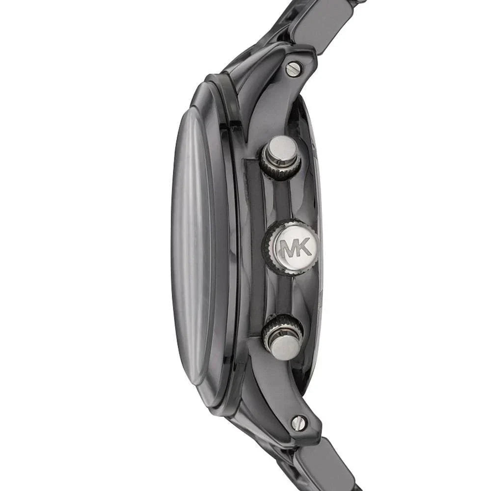 Michael Kors MK5162 side view showing chronograph pushers and case profile