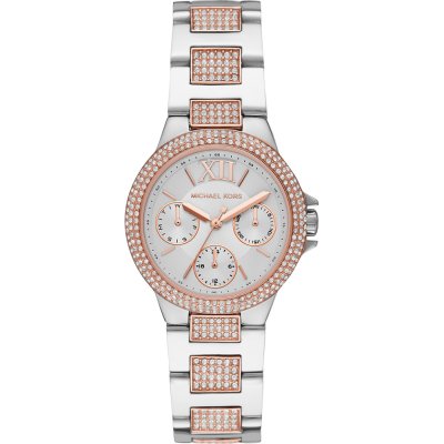 Michael Kors Mini Camille Pavé Two-Tone Watch MK6846