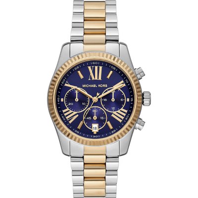 Michael Kors Lexington Chronograph Quartz Blue Dial Ladies Watch MK7218