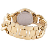 Michael Kors Nini Crystal Gold Dial Chain Link Ladies Watch MK3235 - Watches of Australia #3