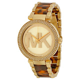 Michael Kors Parker Champagne Dial Ladies Watch  MK6109 - Watches of Australia