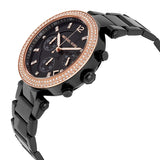 Michael Kors Parker Chronograph Black Dial Ladies Watch MK5885 - Watches of Australia #2