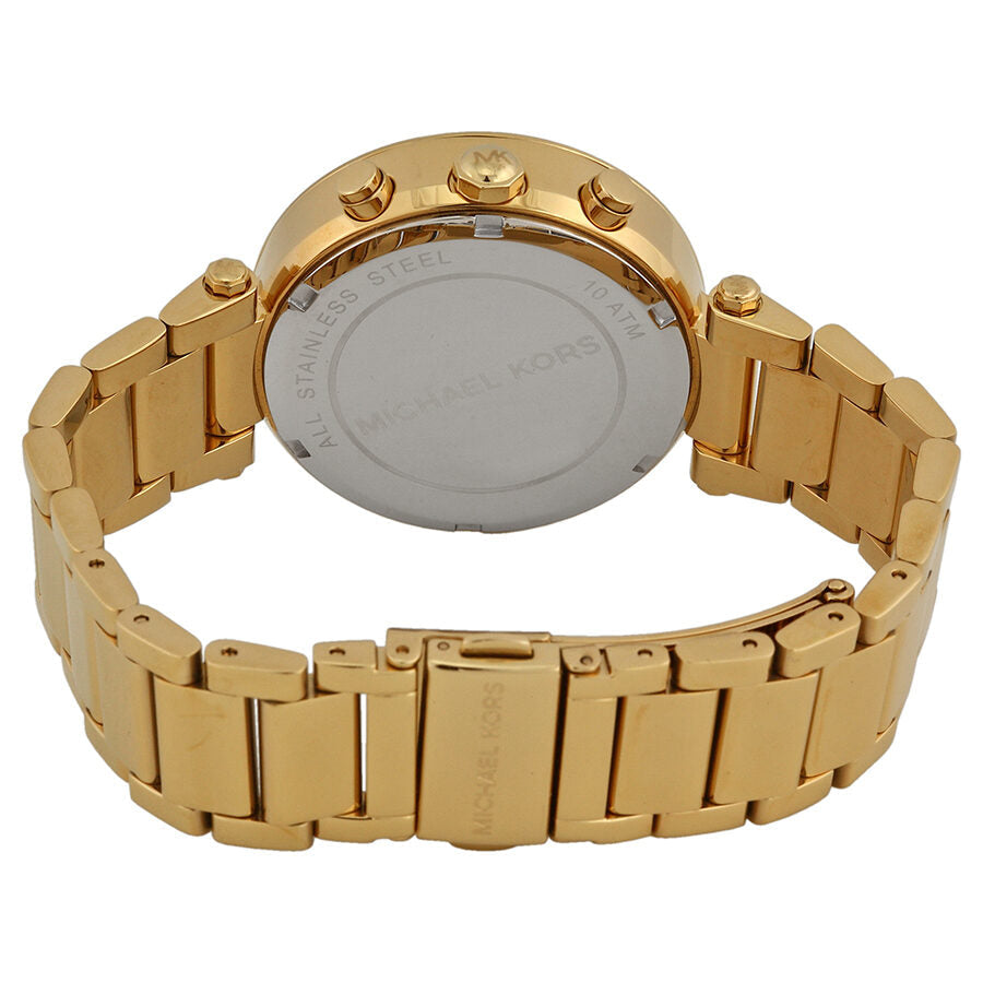 Michael Kors Parker Chronograph Champagne Dial Ladies Watch MK5354