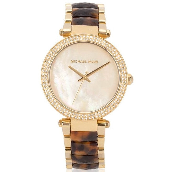 Michael Kors Parker Mother Of Pearl Dial Women's Watch MK6518 - The Watches Men & CO