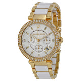 Michael Kors Parker Multi-function White Dial Ladies Watch #MK6119 - Watches of Australia