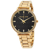 Michael Kors Pyper Quartz Crystal Black Dial Ladies Watch MK4593 - Watches of Australia