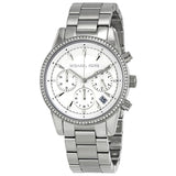 Michael Kors Ritz Chronograph White Dial Ladies Watch MK6428 - Watches of Australia