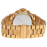 Michael Kors Rose Gold-tone Baguette Bezel Chronograph Ladies Watch MK5412 - Watches of Australia #3