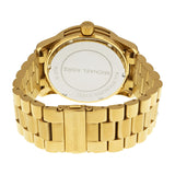 Michael Kors Runway Gold Dial Crystal Ladies Watch MK5706