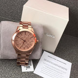 Michael Kors Runway Rose Gold Ladies Watch MK3336