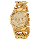 Michael Kors Runway Twist Chronograph Gold-tone Ladies Watch MK3131 - Watches of Australia