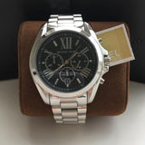 Michael Kors Bradshaw Chronograph Black Dial Silver Unisex Watch MK5705 - Watches of Australia #5