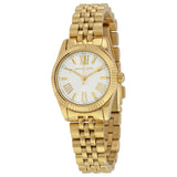 Michael Kors Silver Dial Gold-tone Stainless Steel Ladies Watch MK3229 - Watches of Australia
