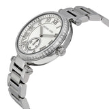 Michael Kors Skylar Silver Dial Stainless Steel Ladies Watch MK5866 - Watches of Australia #2