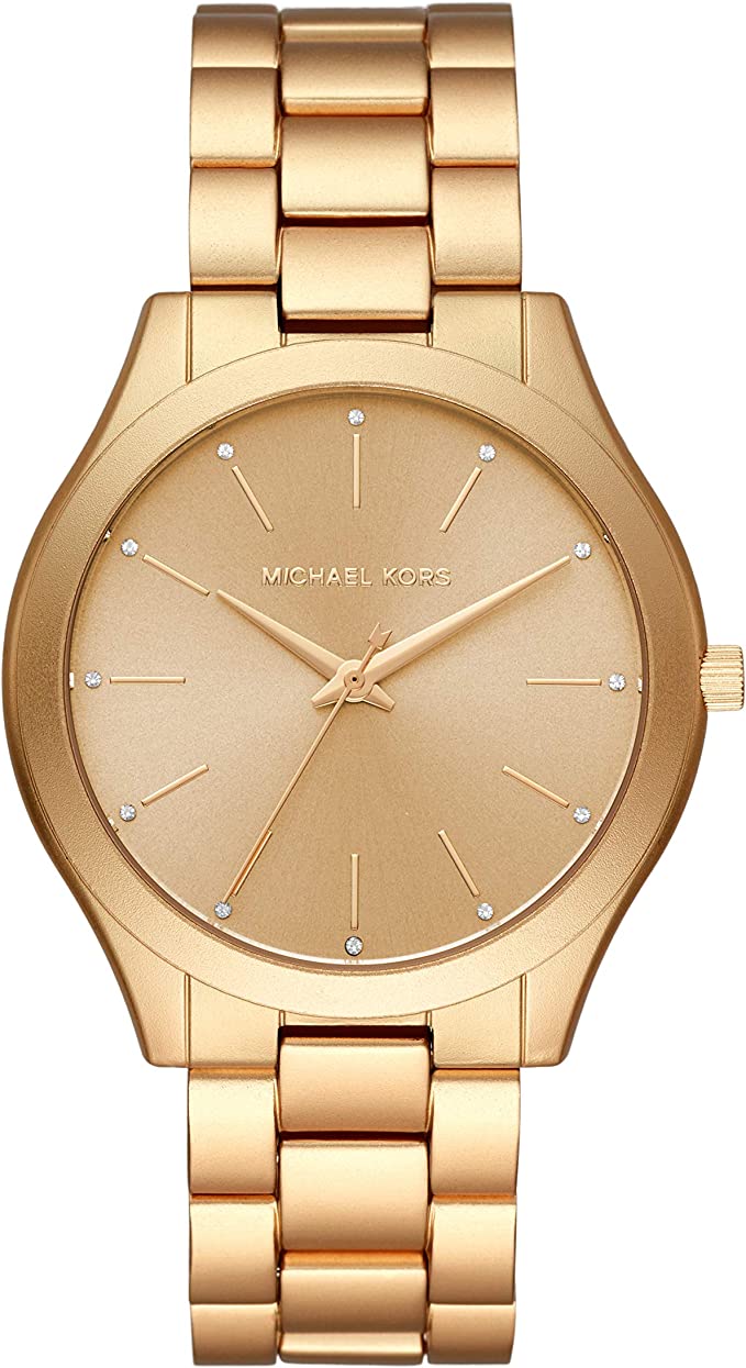 Michael Kors Slim Runway All Gold Women's Watch MK4501 - The Watches Men & CO