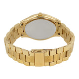 Michael Kors Slim Runway Black Dial Gold-tone Ladies Watch #MK3478 - Watches of Australia #3