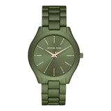 Michael Kors Slim Runway Green Women's Watch MK4526