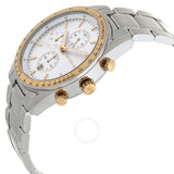 Michael Kors Warren Chronograph Quartz White Dial Men's Watch MK9112 - Watches of Australia #2