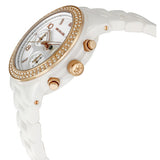 Michael Kors White Ceramic White Dial Ladies Watch MK5269 - Watches of Australia #2