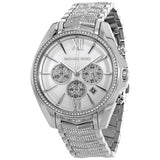 Michael Kors Whitney Chronograph Quartz Crystal Silver Dial Ladies Watch MK6728 - Watches of Australia