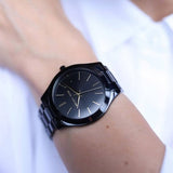Michael Kors Slim Runway Black Ion-plated Unisex Watch MK3221 - Watches of Australia #6