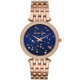 Michael Kors Rose Gold Darci Blue Dial Women's Watch  MK3728 - Watches of Australia