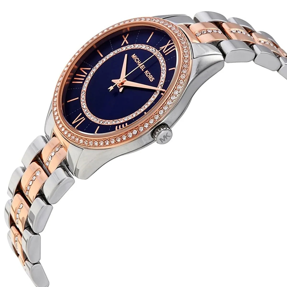 Michael Kors Lauryn Three-Hands Blue Women's Watch MK3929