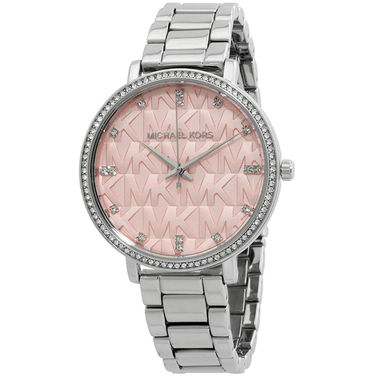 Michael Kors Pyper Pink Dial Silver Women's Watch - MK4631