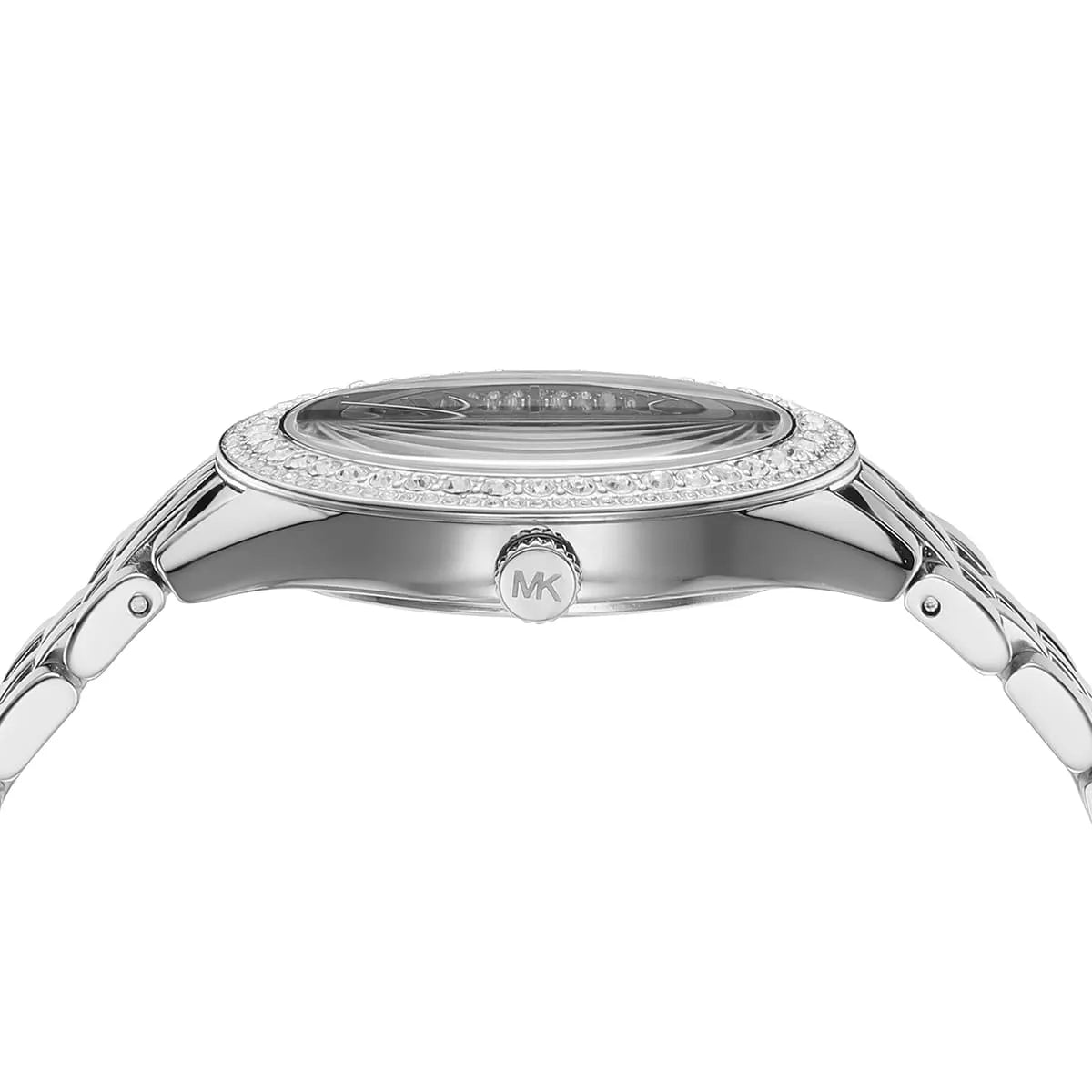 Michael Kors Harlowe Pavé Silver Women's Watch - MK4708