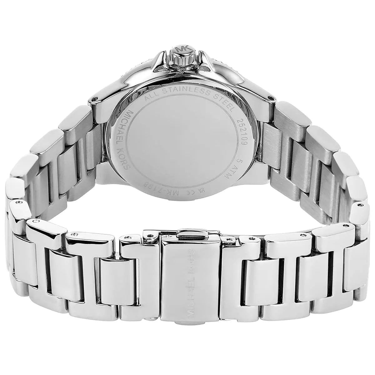 Michael Kors Camille MK7198 metal stainless steel silver-tone bracelet strap with links