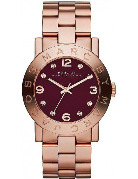 Marc By Marc Jacobs Amy Brown Women's Rose Gold Classic Watch