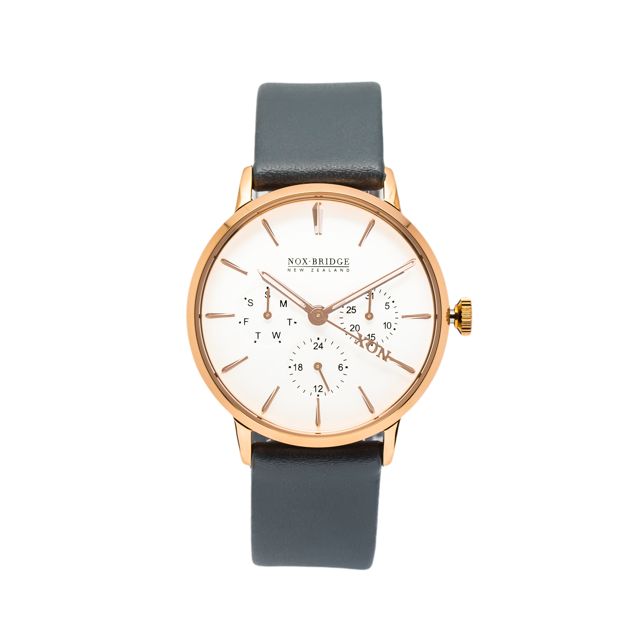 NOX-BRIDGE Classic Alcyone Rose Gold 36MM ARG36 - The Watches Men & CO