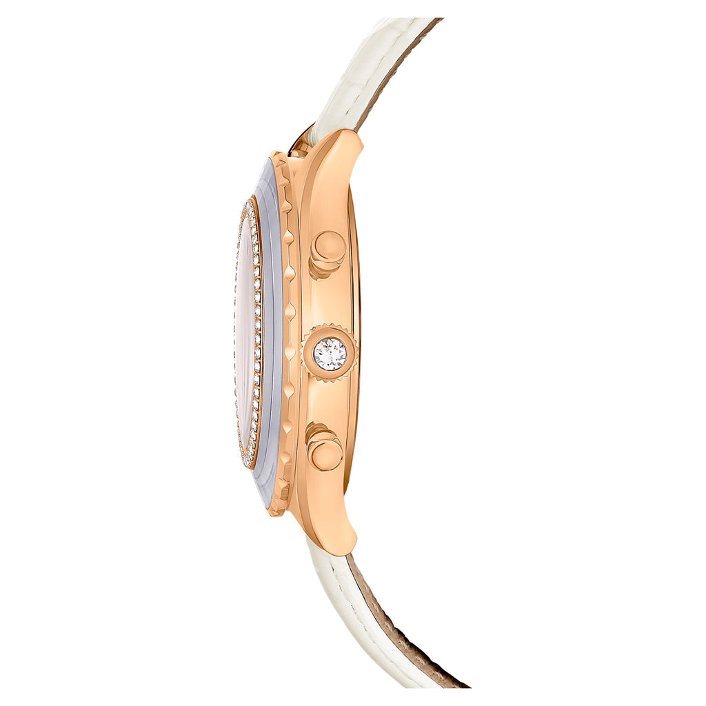 Swarovski Octea Chrono Quartz Crystal White Dial Watch Women's Watch 5671150