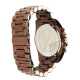 Michael Kors Bradshaw Chronograph Espresso Dial Unisex Watch MK5628 - Watches of Australia #3