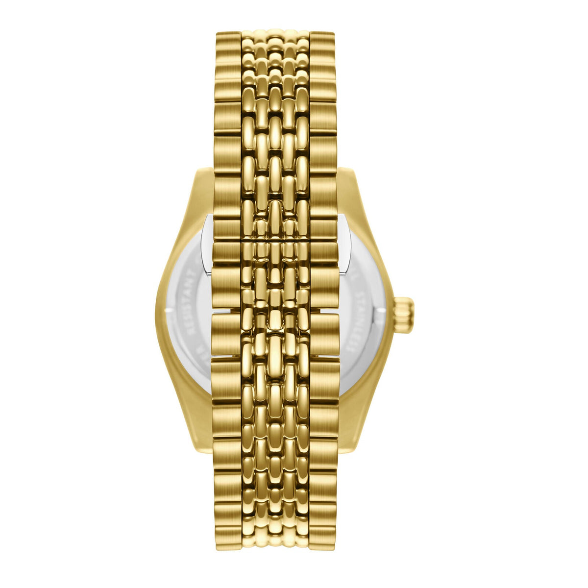 Slazenger Classic Day Date Window White Dial Gold Watch - SL.9.2579.1.130